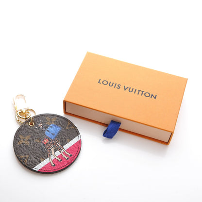 Louis Vuitton Monogram 2017 Christmas Animation Bag Charm Key Holder 4 of 5