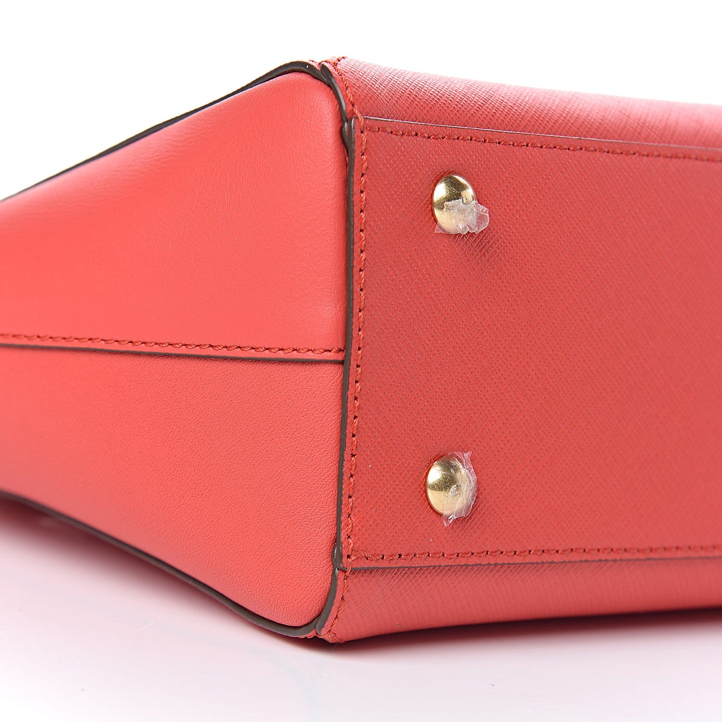 Saffiano Nuovo Tote Hot Coral