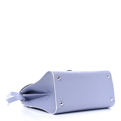 Delvaux Box Calfskin MM Brillant Satchel Lilac 3 of 14