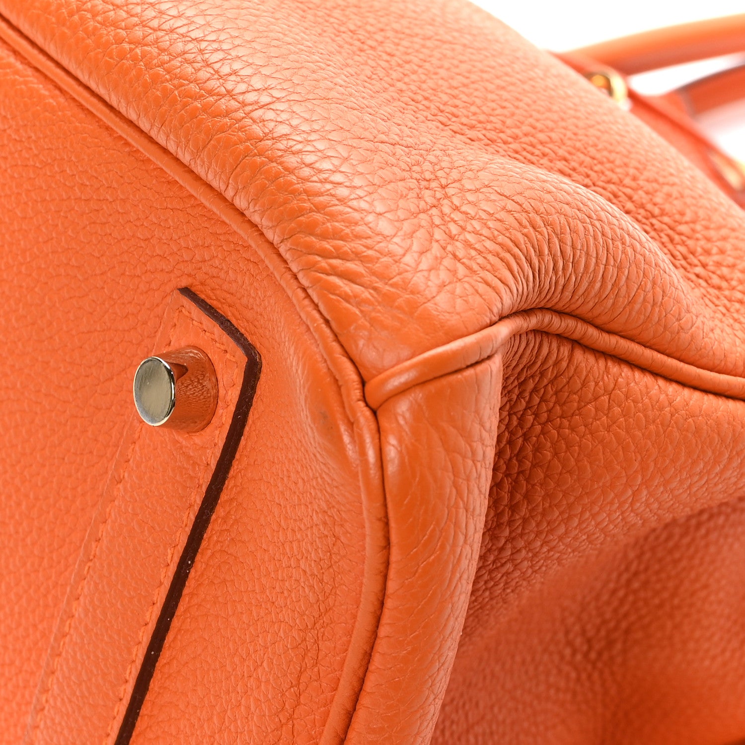 Hermes Togo Birkin 35 Orange 10 of 12