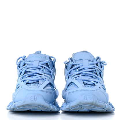 Balenciaga Mesh Nylon Womens Track Sneakers 39 Light Blue 2 of 14