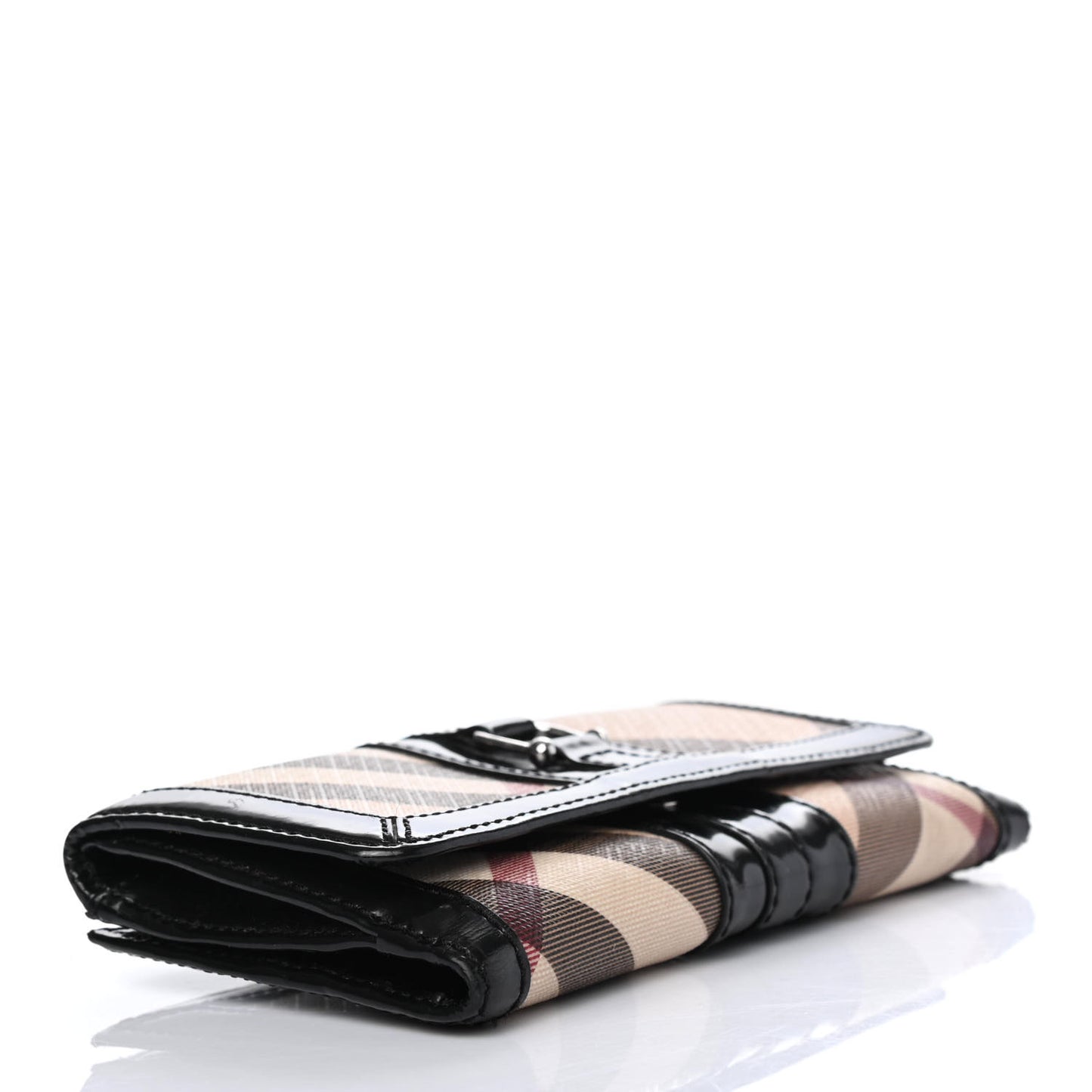 Patent Nova Check Penrose Wallet Black