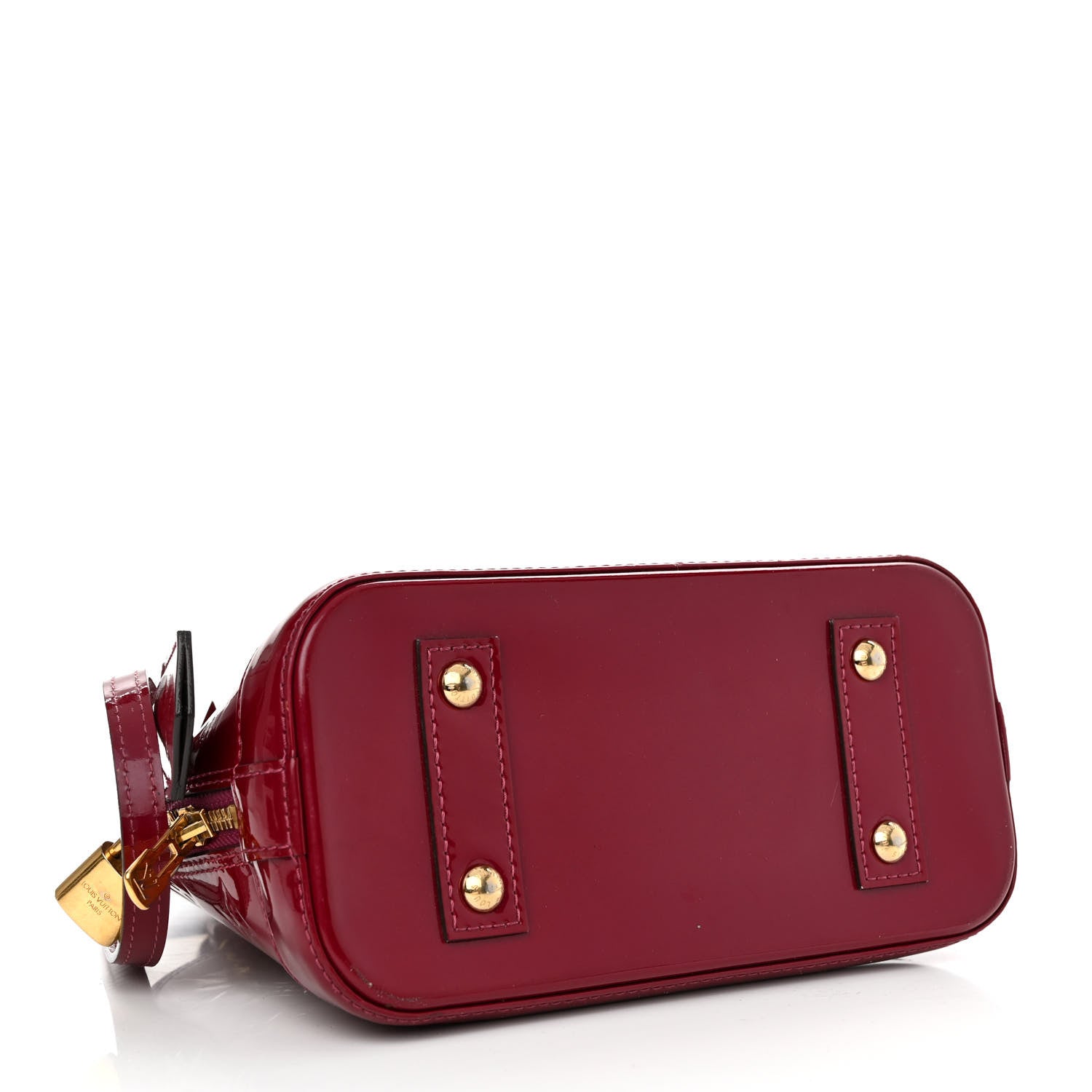 Louis Vuitton Vernis Alma BB Magenta 4 of 12