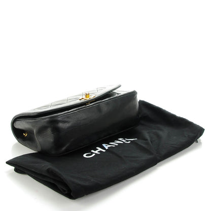 Chanel Lambskin Quilted Small Single Flap Black 7 of 15