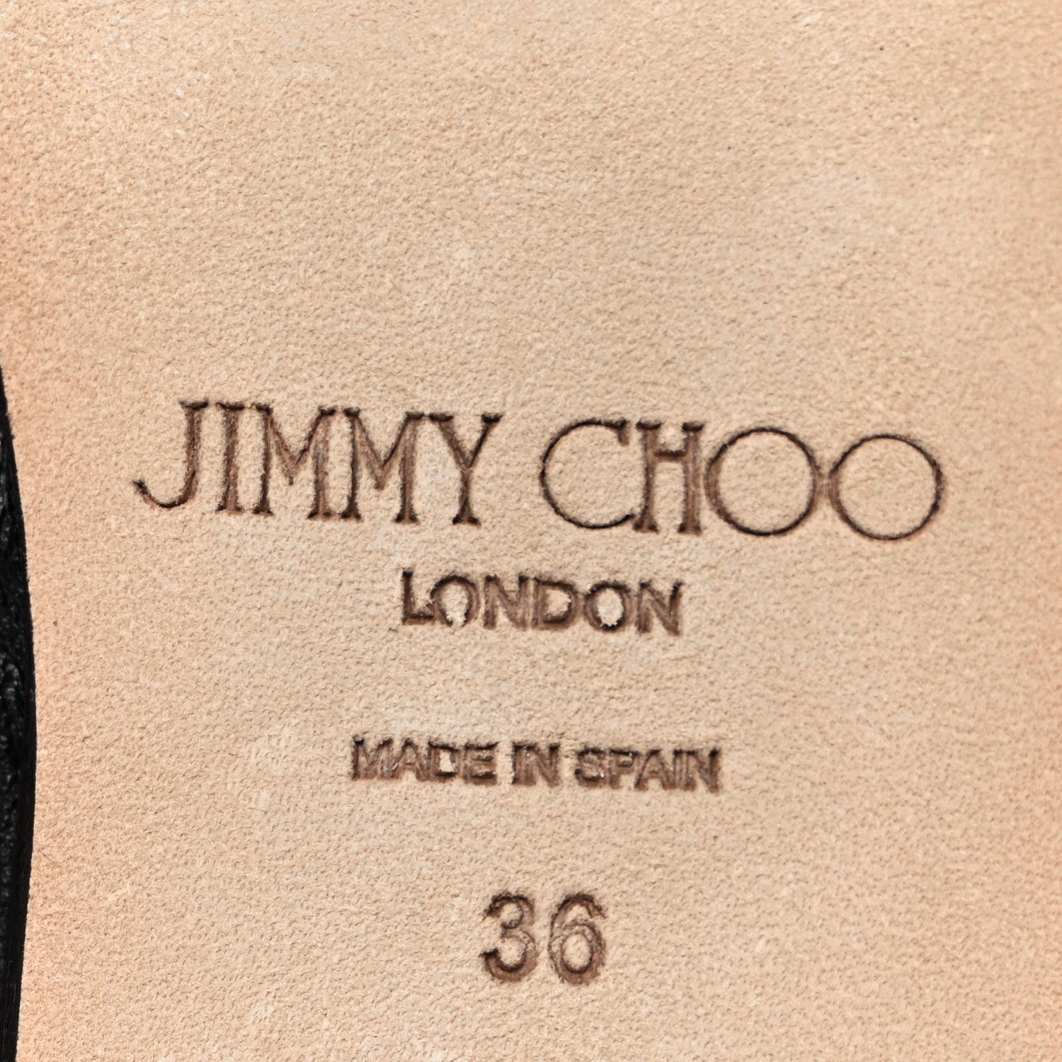 Jimmy Choo Nappa Narisa Flat Sandals 36 Black 6 of 8