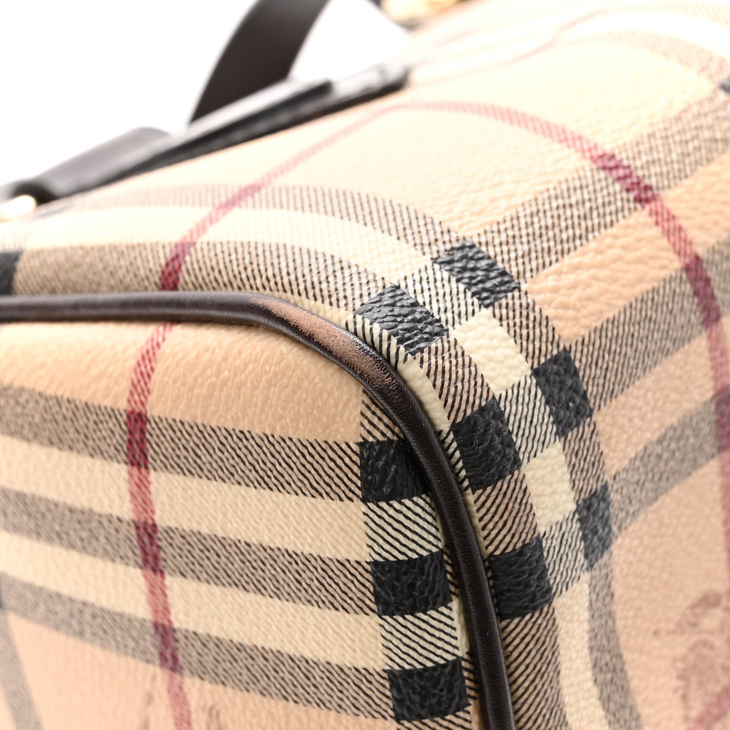 Haymarket Check Small Chester Bowling Bag Chocolate