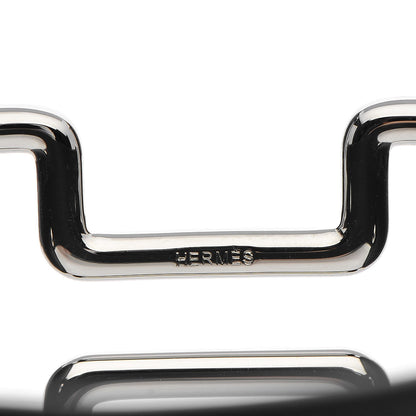 Hermes Chamonix H Wire Bracelet Black 4 of 5