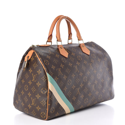 Louis Vuitton Monogram My LV Heritage Speedy 35 Ivory Vert Clair 3 of 19