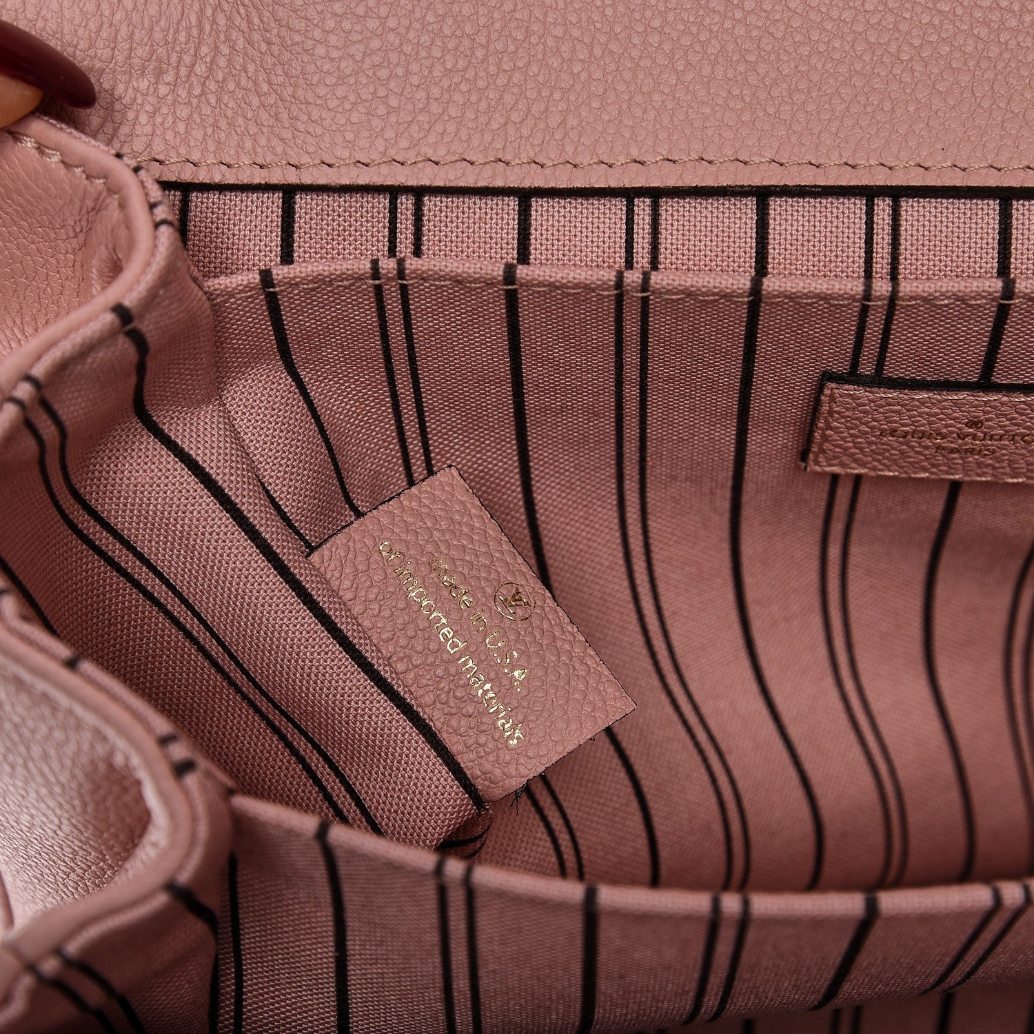 Louis Vuitton Empreinte Pochette Metis Rose Poudre 7 of 9