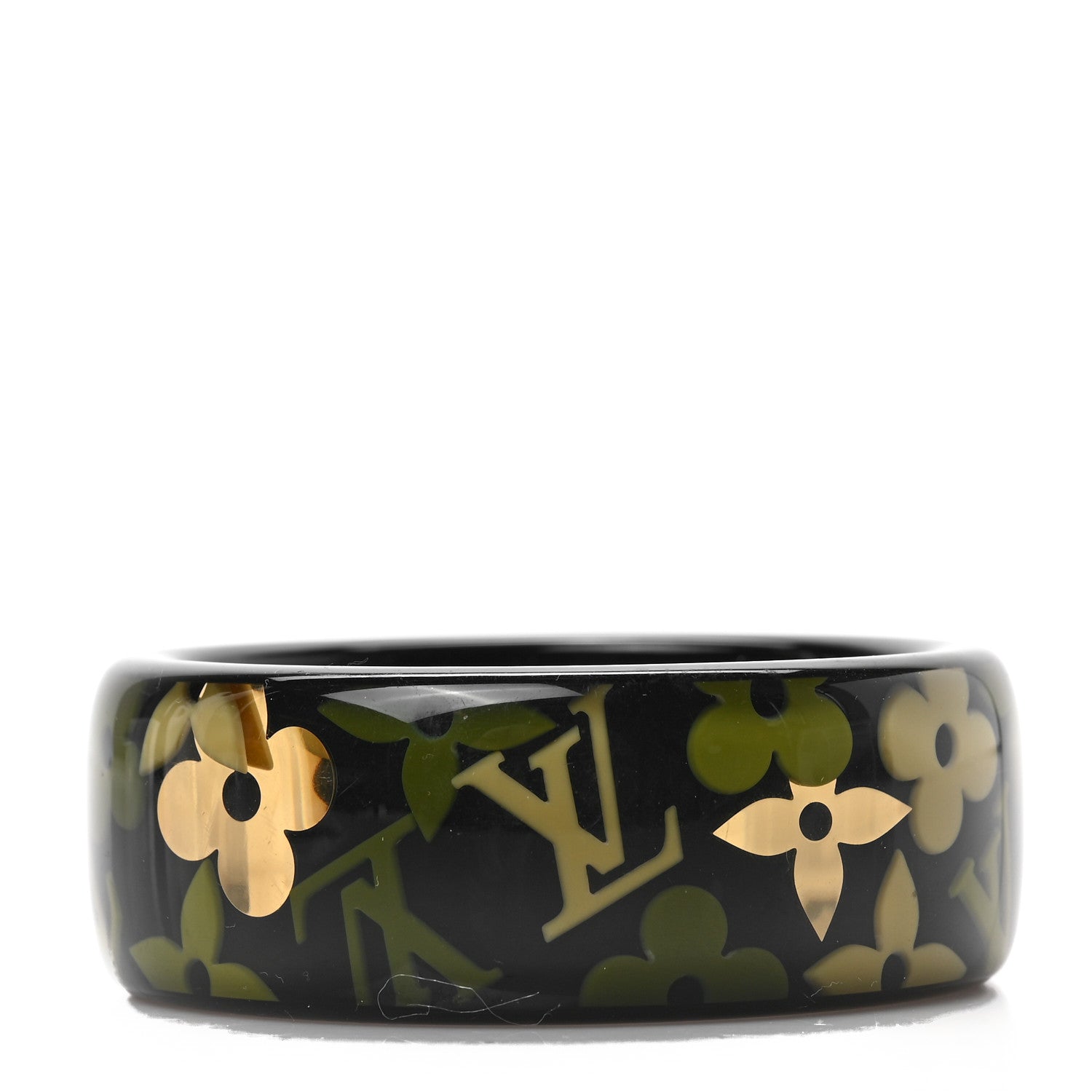 Louis Vuitton Resin Monogram Farandole Bracelet Green 1 of 3
