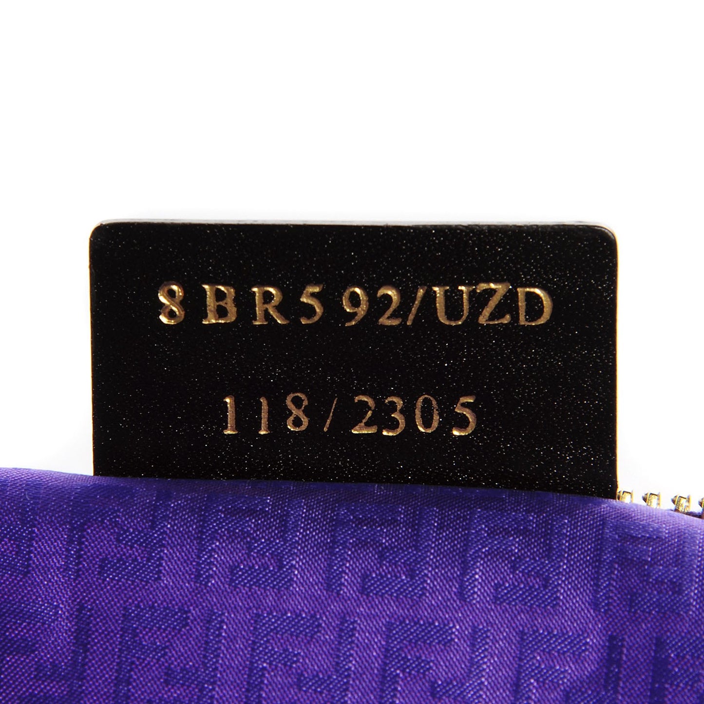 Zucca Spalmati Pochette Tobacco Viola