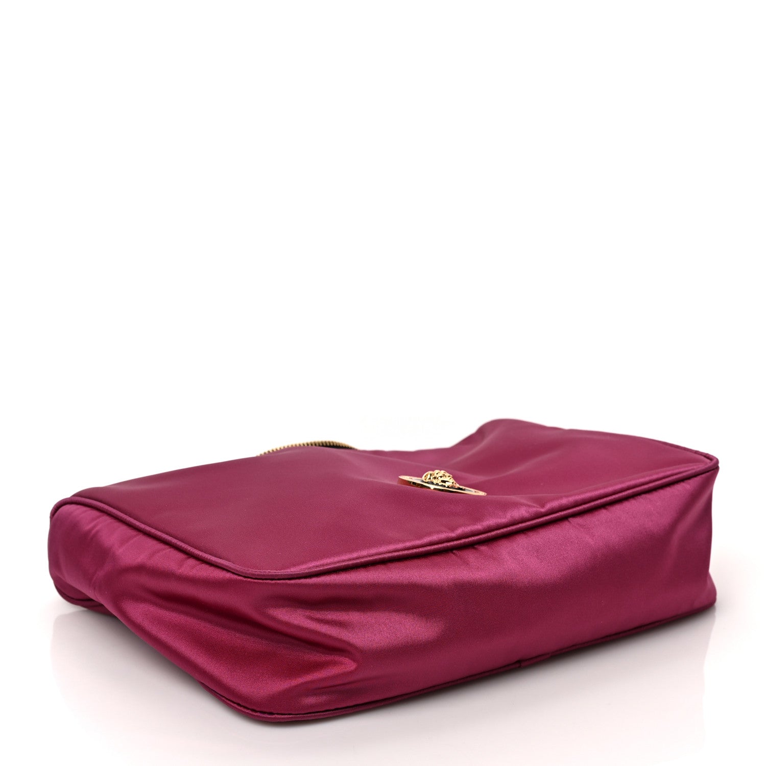 Chanel Calfskin Chevron Large Boy Cosmetic Case Black 8 of 15