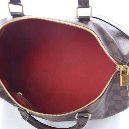 Louis Vuitton Damier Ebene Speedy Bandouliere 35 5 of 14