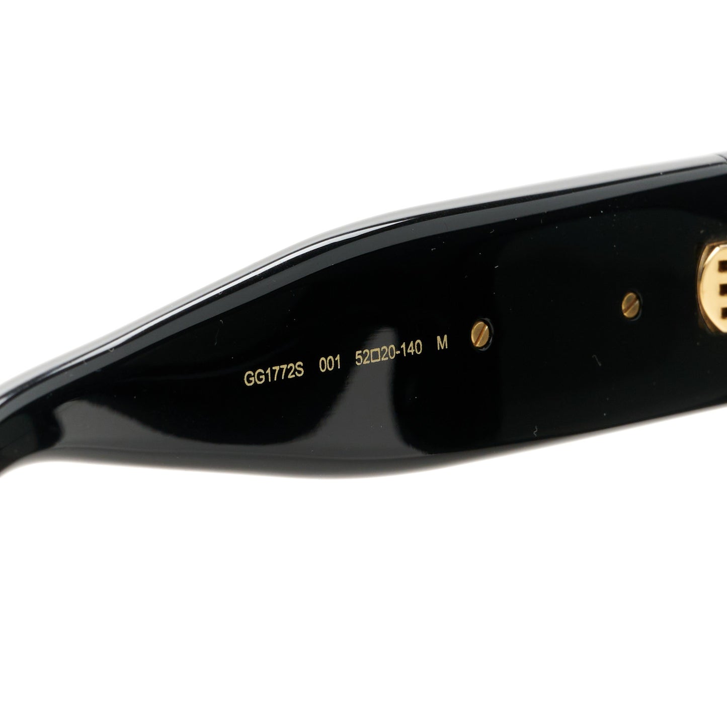 Acetate Square Sunglasses GG1772S Black