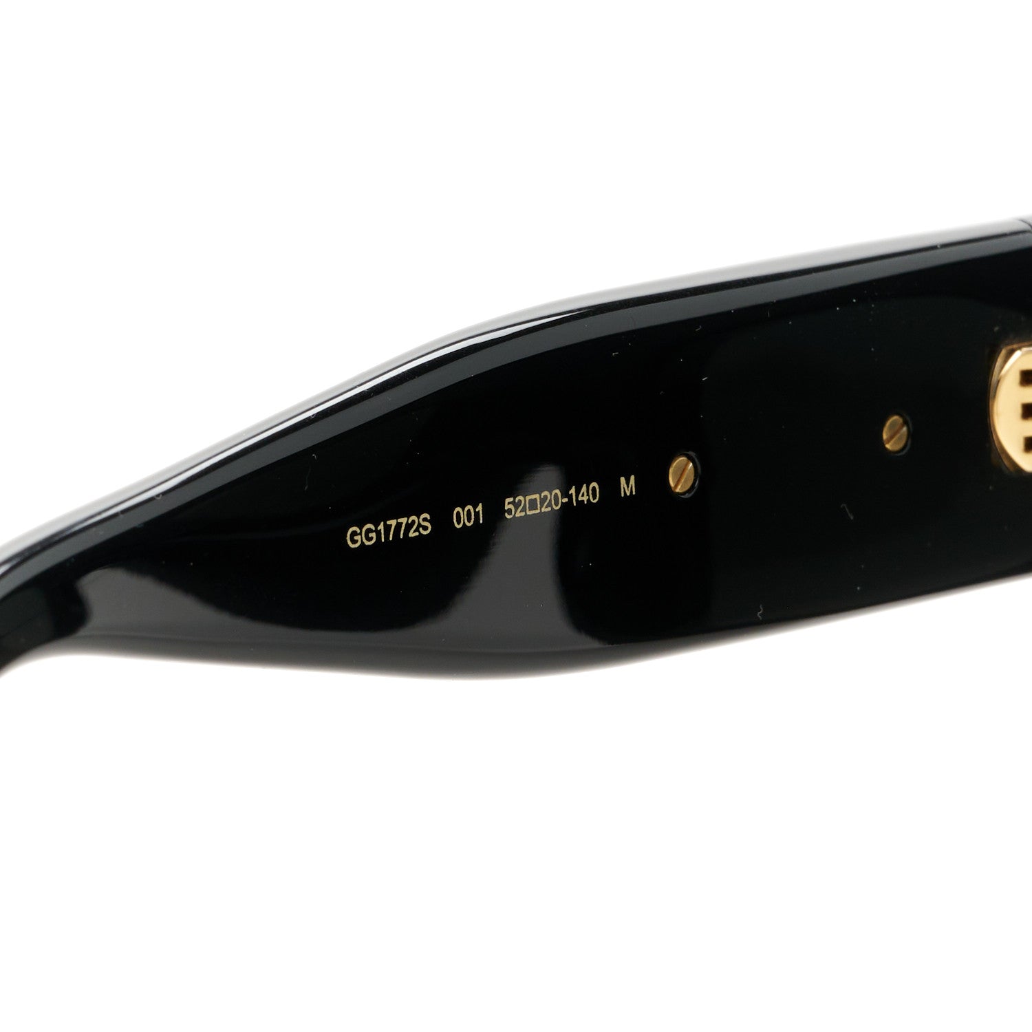 Gucci Acetate Square Sunglasses GG1772S Black 5 of 9