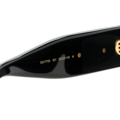 Gucci Acetate Square Sunglasses GG1772S Black 5 of 9