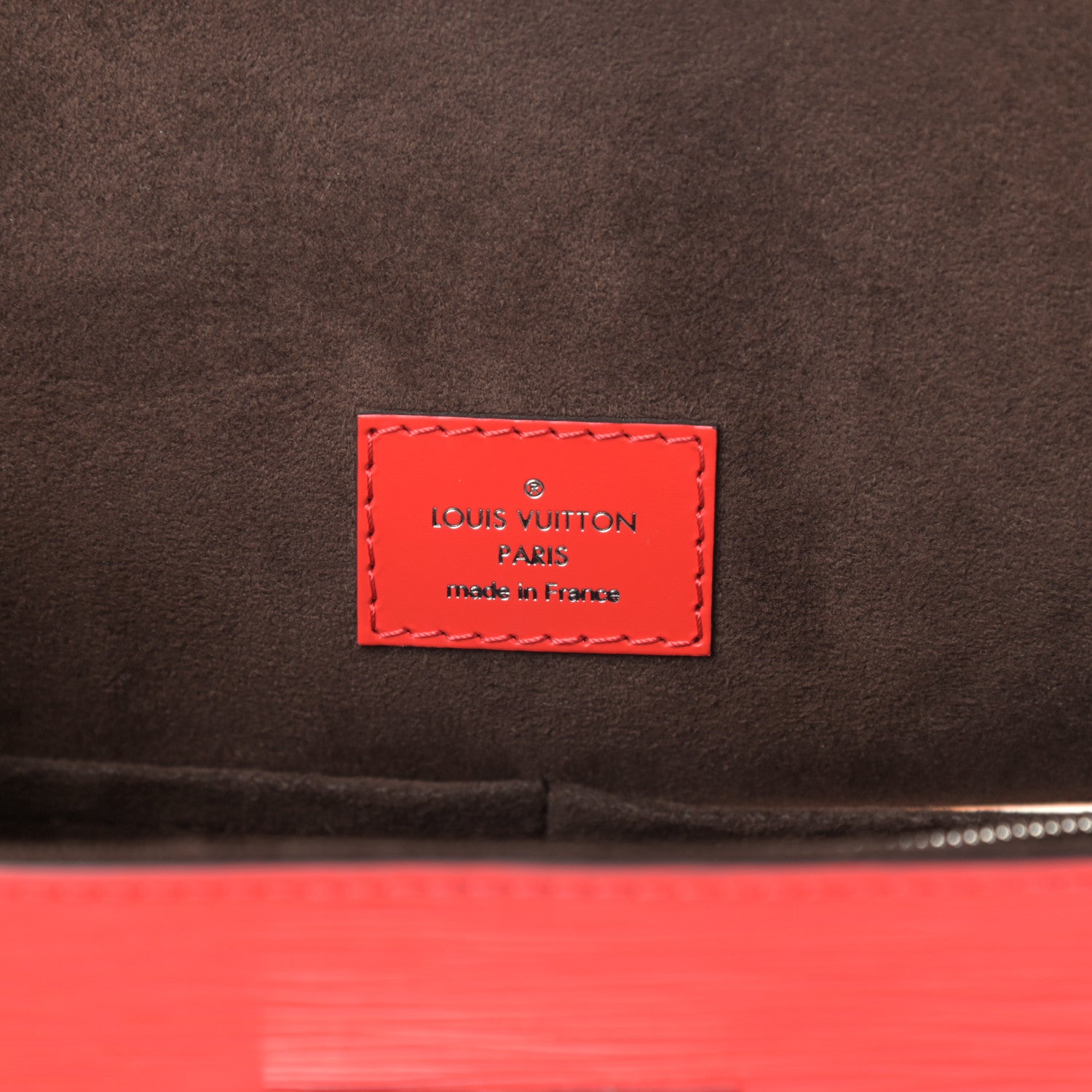 Louis Vuitton Epi Cluny MM Coquelicot 6 of 10