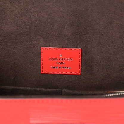 Louis Vuitton Epi Cluny MM Coquelicot 6 of 10