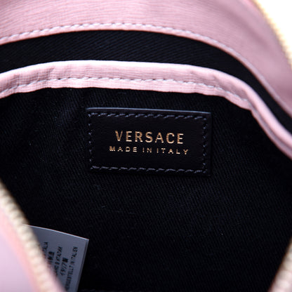 Versace Saffiano Calfskin Palazzo Chain Crossbody Light Pink 8 of 13