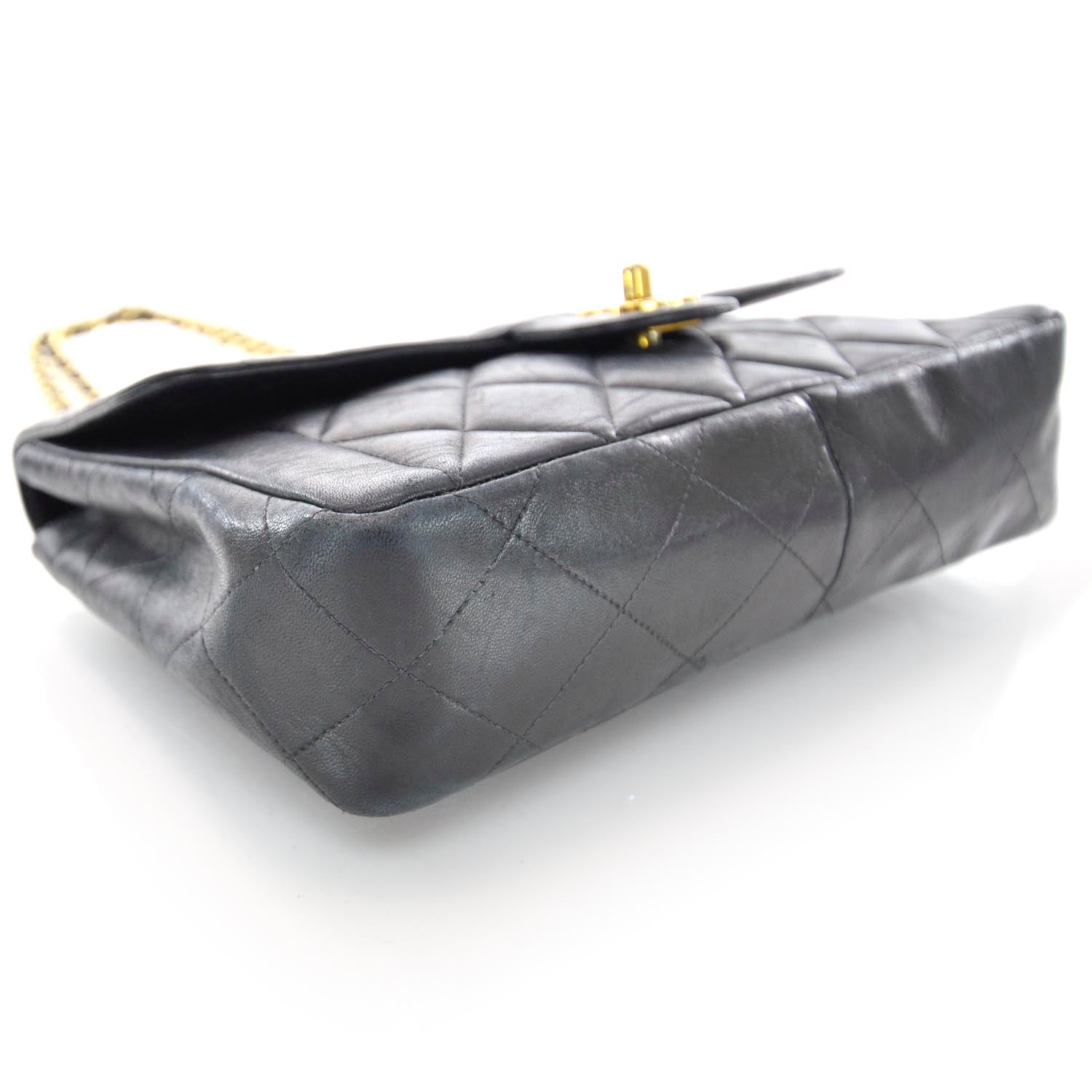 Chanel Lambskin Medium Flap Black 4 of 10