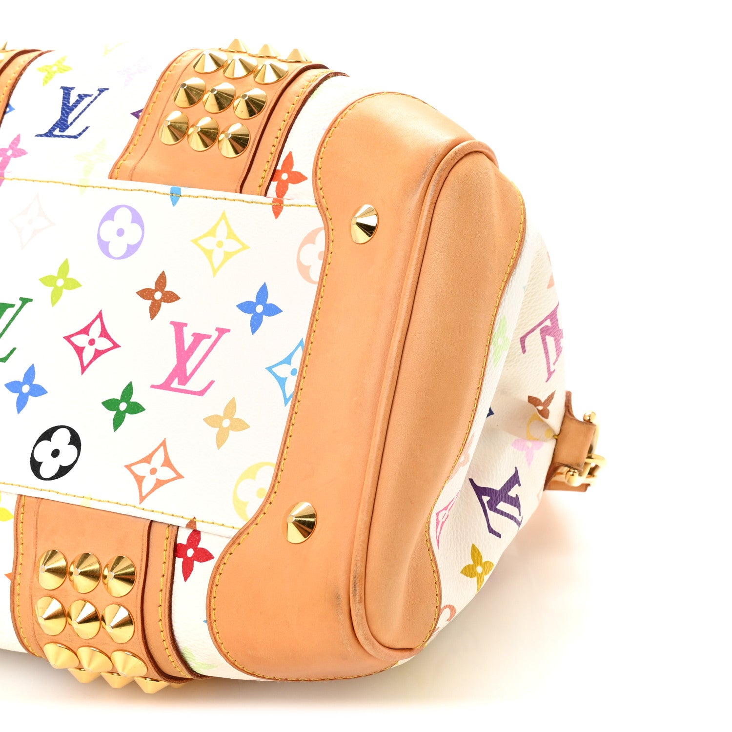 Louis Vuitton Monogram Multicolor Courtney MM White 9 of 9