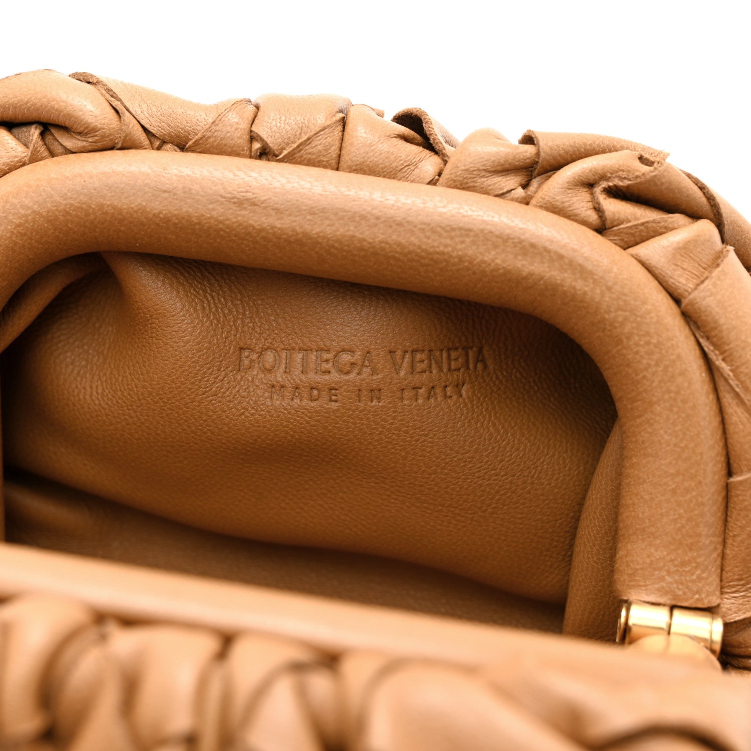 Bottega Veneta Nappa Intrecciato Coin Purse Carmel 6 of 9