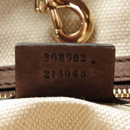 Gucci Vitello Range Medium Soho Chain Shoulder Bag Grey Field 7 of 11