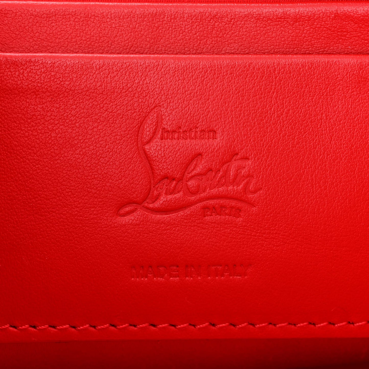 Patent Velour Loubila Chain Clutch Black