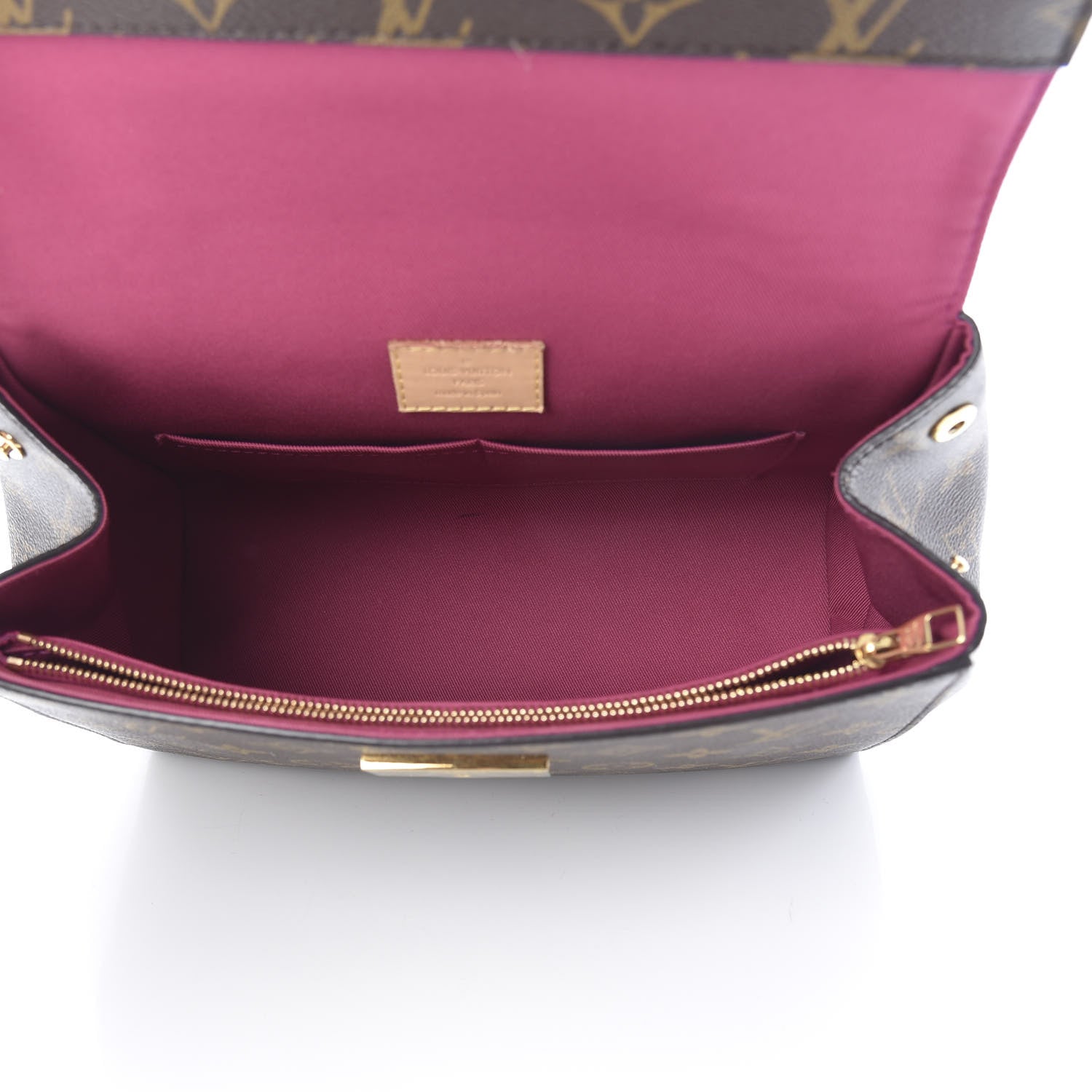 Louis Vuitton Monogram Cluny BB Bordeaux Fuchsia 5 of 14