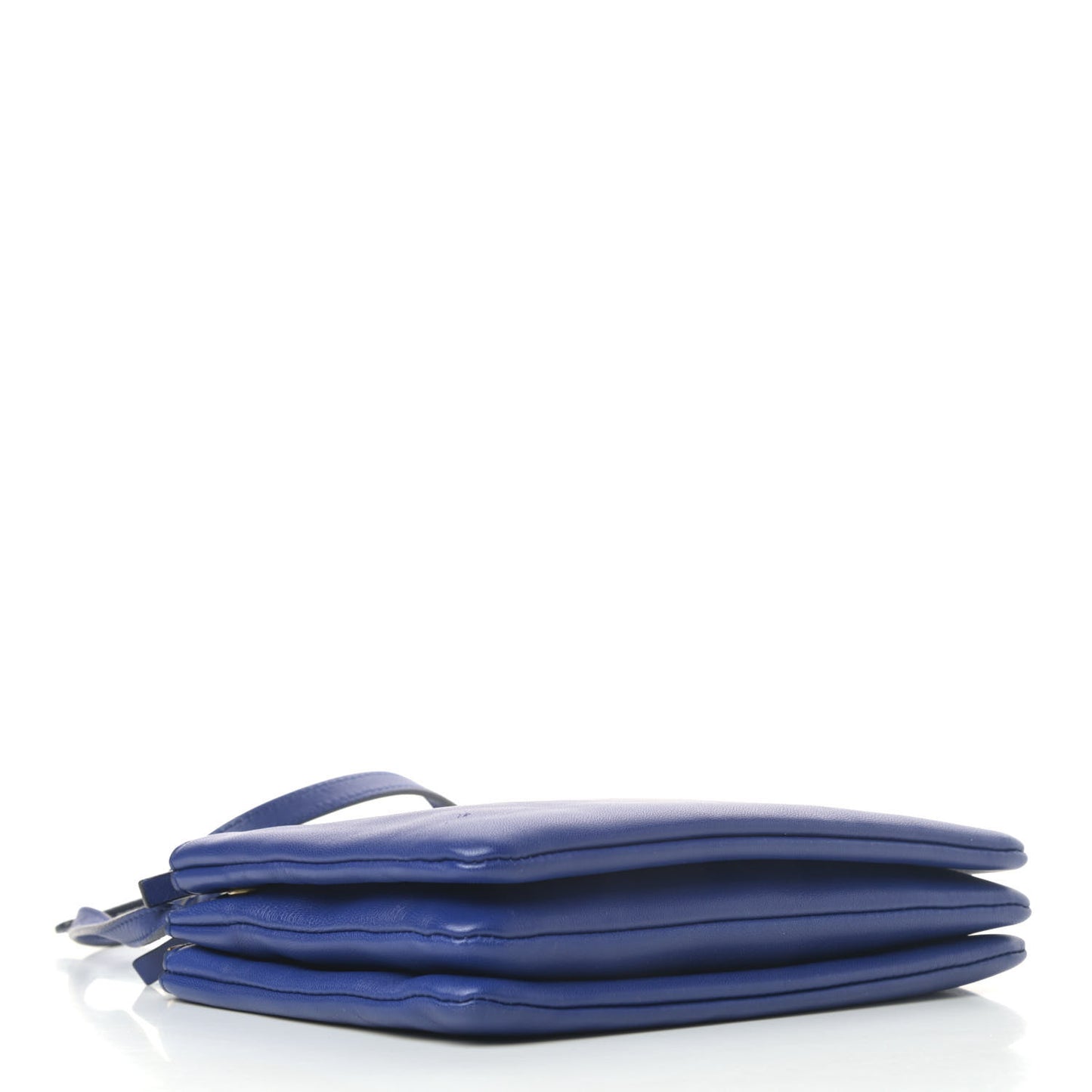 Lambskin Small Trio Crossbody Bag Indigo