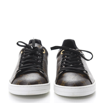 Louis Vuitton Patent Monogram Frontrow Sneakers 39.5 2 of 9