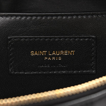 Saint Laurent Lambskin Monogram Small Sade Tube Bag Black 6 of 10