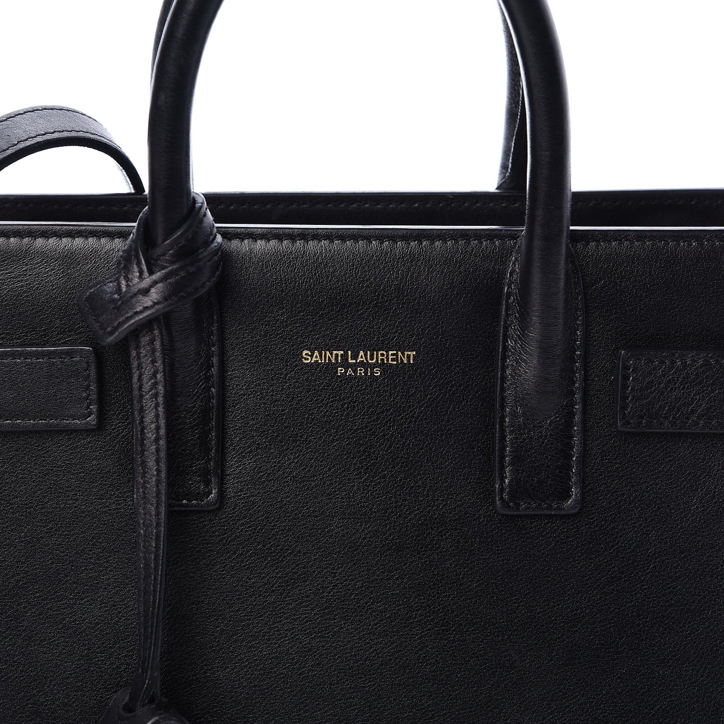 Calfskin Nano Sac de Jour Black
