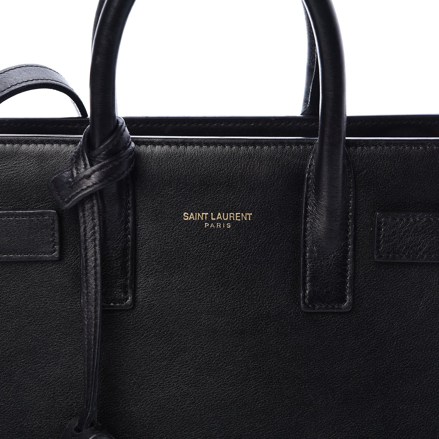 Saint Laurent Calfskin Nano Sac de Jour Black 7 of 17