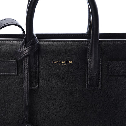 Saint Laurent Calfskin Nano Sac de Jour Black 7 of 17