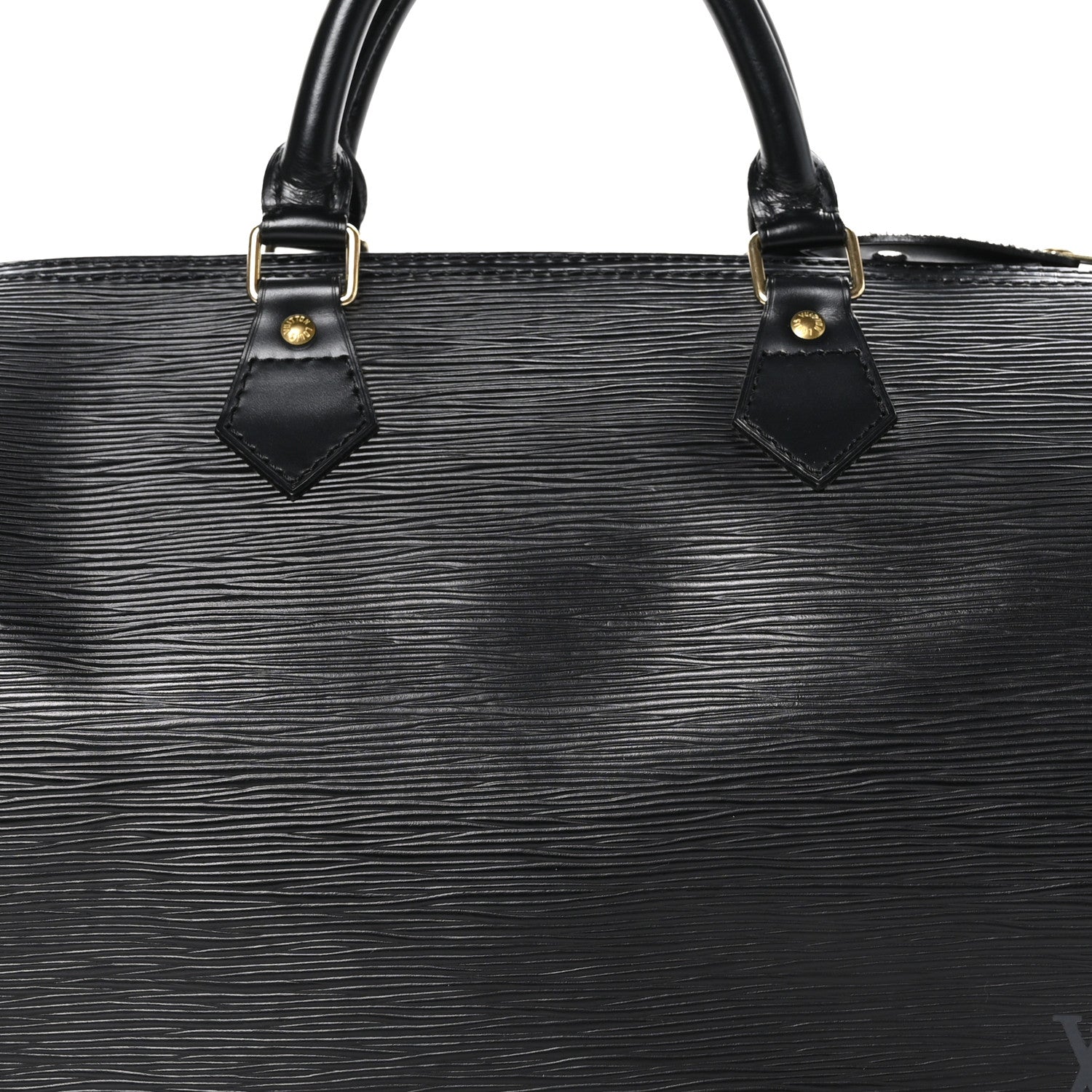 Louis Vuitton Epi Speedy 30 Black 8 of 14