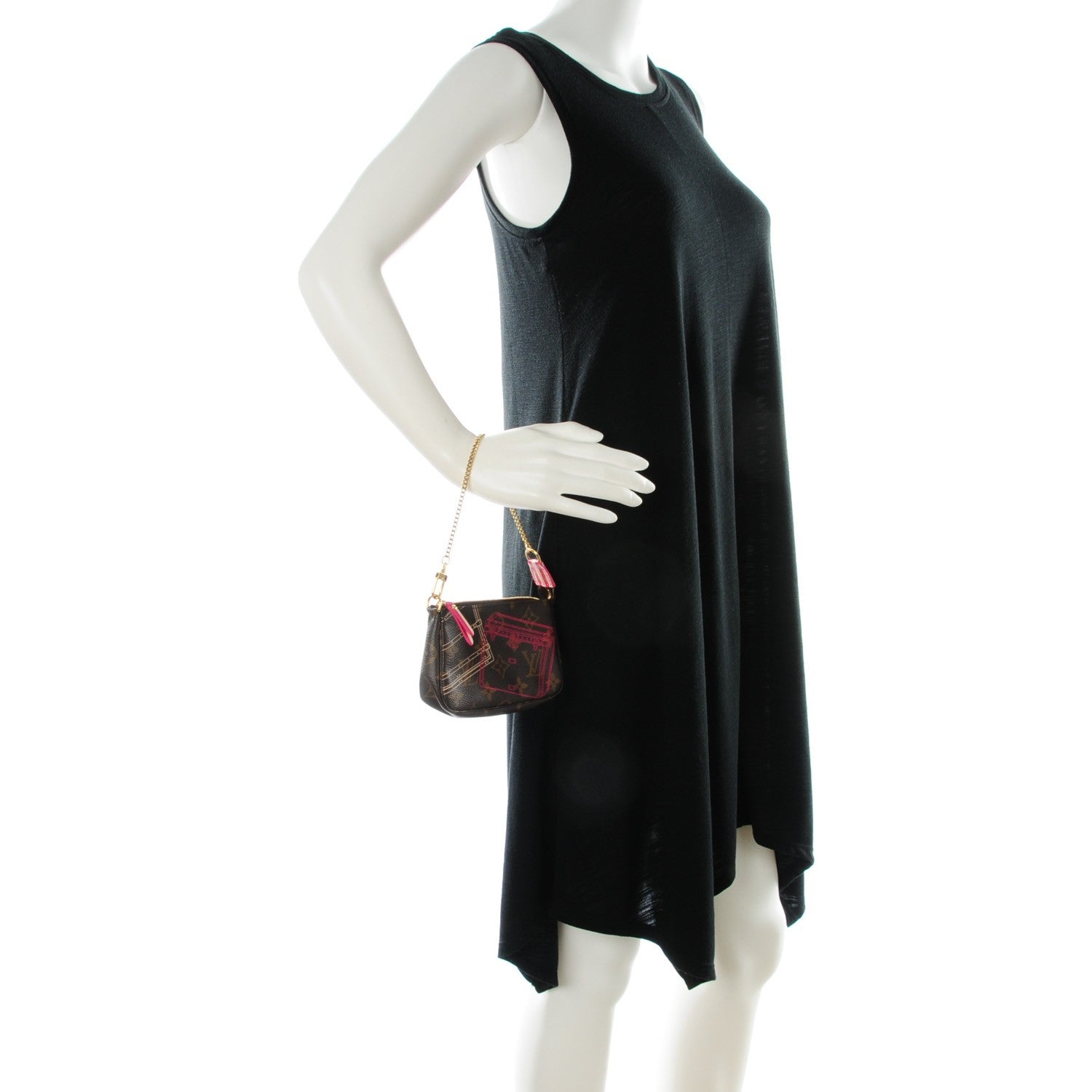 Louis Vuitton Monogram 2014 Christmas Animation Mini Pochette Accessories 2 of 7