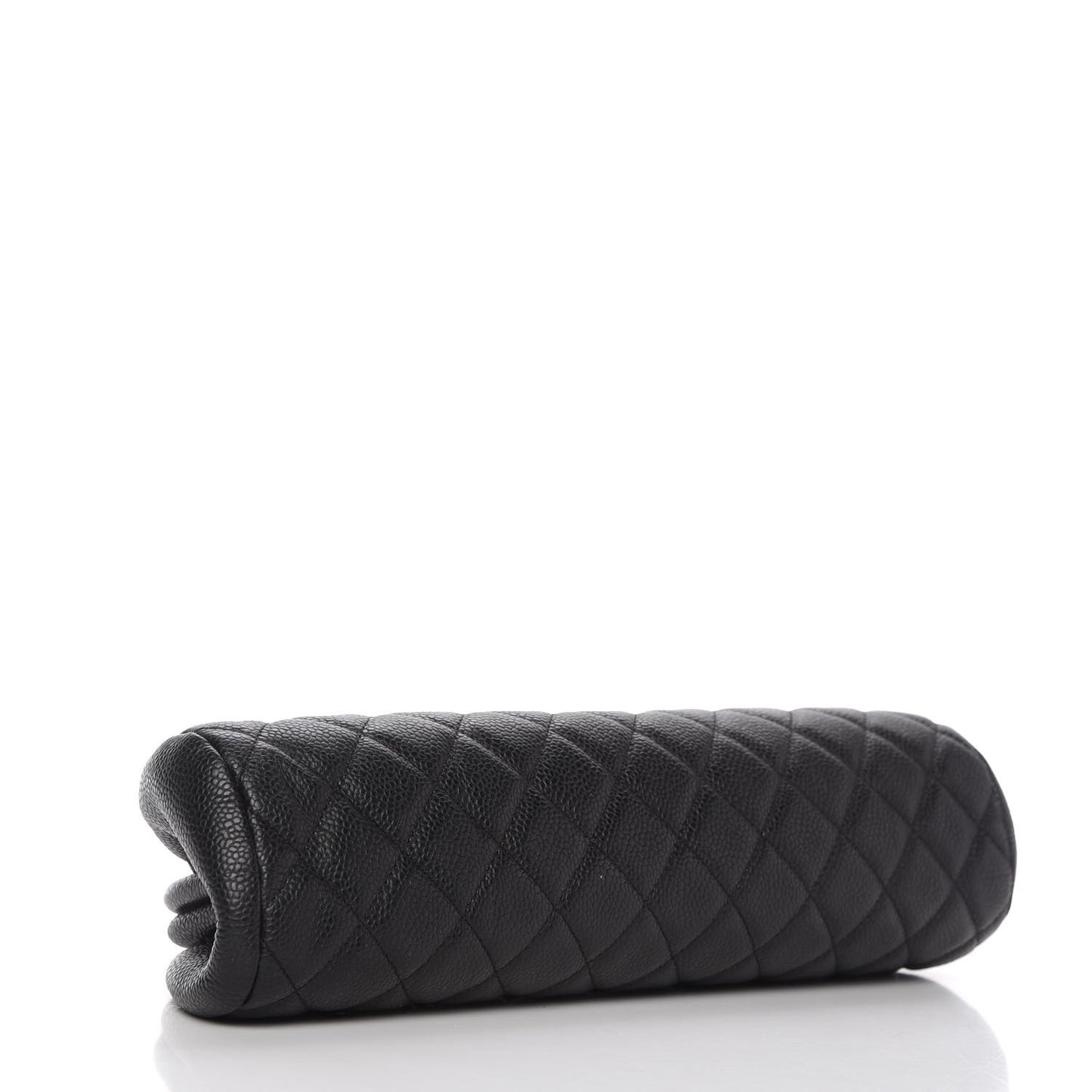 Caviar Quilted Timeless Clutch Black