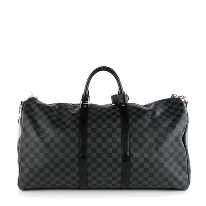 Louis Vuitton Damier Graphite Keepall Bandouliere 55 1 of 8