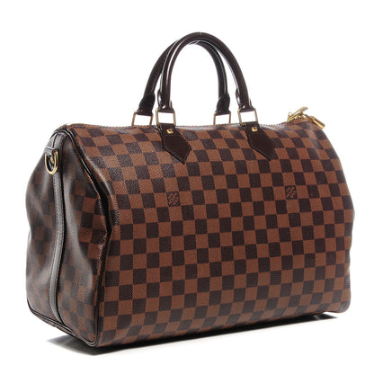 Louis Vuitton Damier Ebene Speedy Bandouliere 35 3 of 7