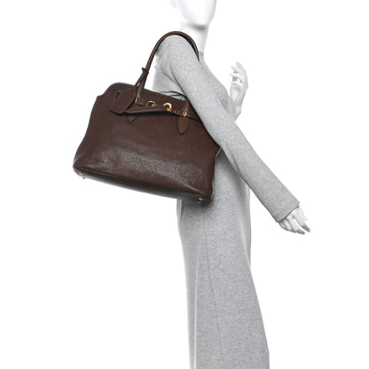 Miu Miu Nappa Medium Aventure Bag Radica 2 of 9