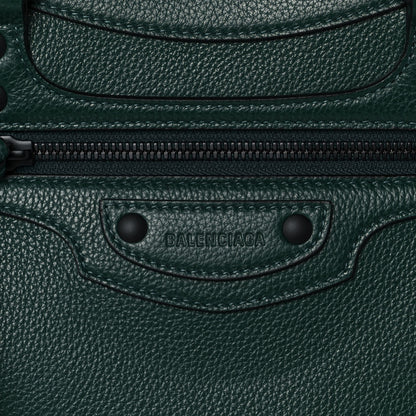 Balenciaga Grained Calfskin Neo Classic Matte Black Hardware S City Forest Green 8 of 12