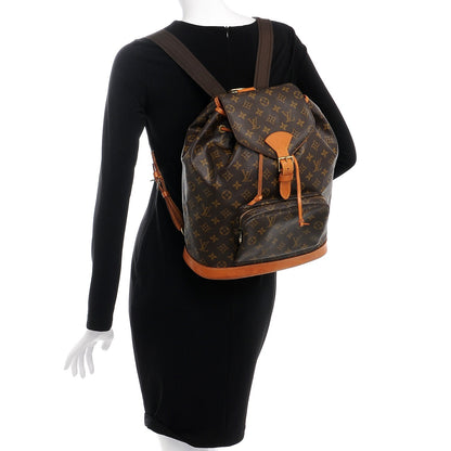 Louis Vuitton Monogram Montsouris GM Backpack 2 of 9