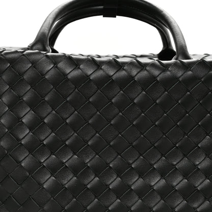 Bottega Veneta Nappa Intrecciato Duffle Bag Dark Green 8 of 10