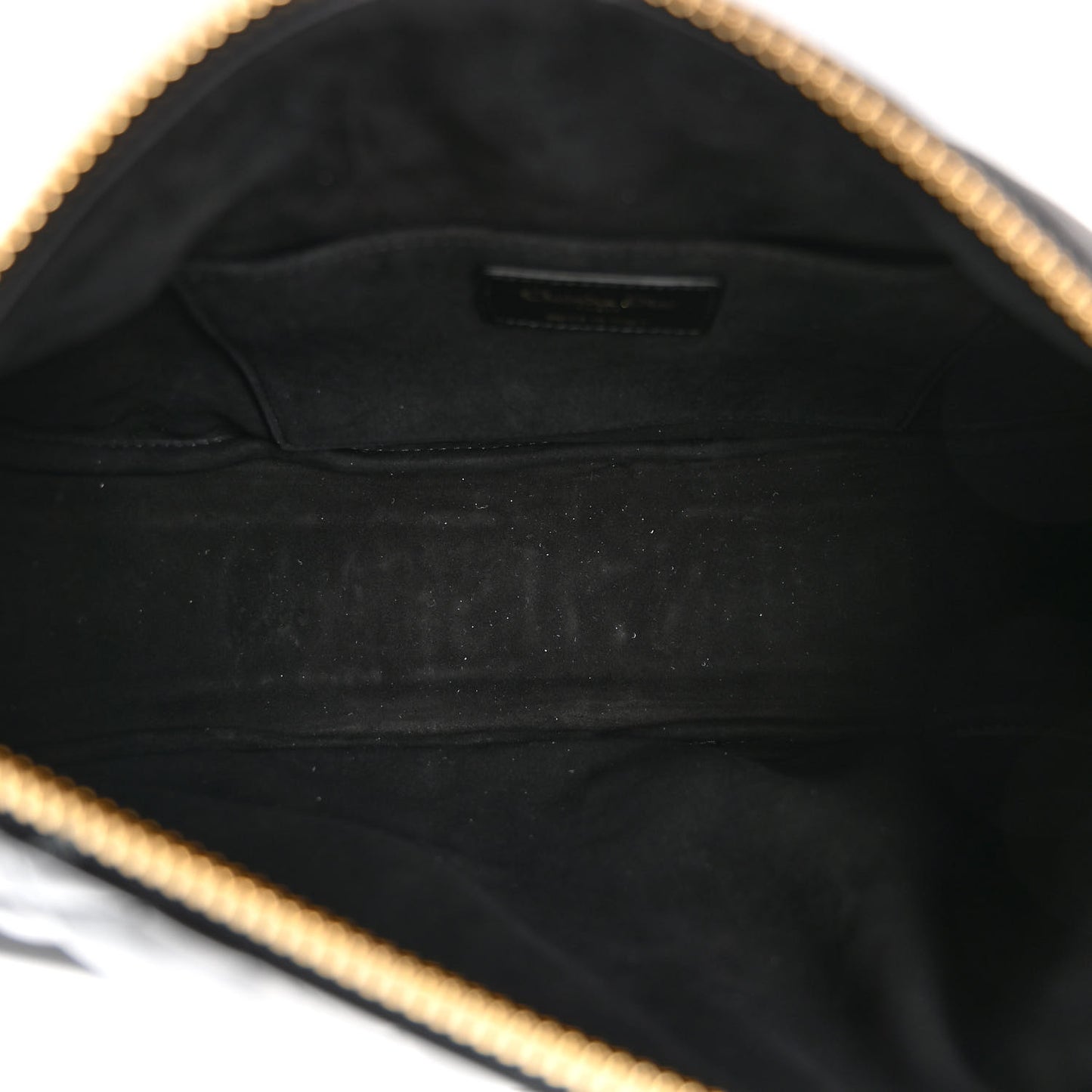 Lambskin Cannage Medium Dior Vibe Hobo Bag Black