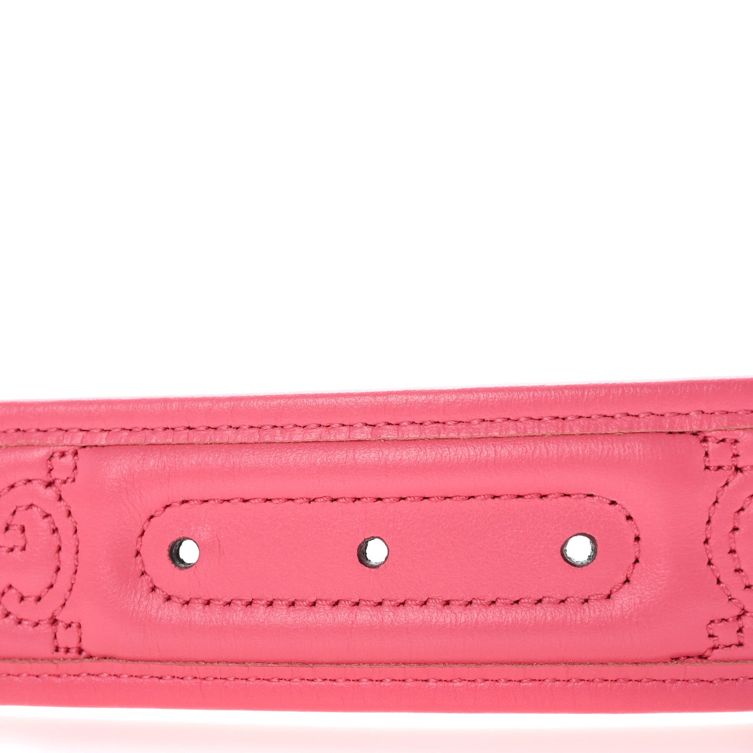 Gucci Calfskin GG Matelasse Marmont 40mm Belt 100 40 Perfect Pink 3 of 6