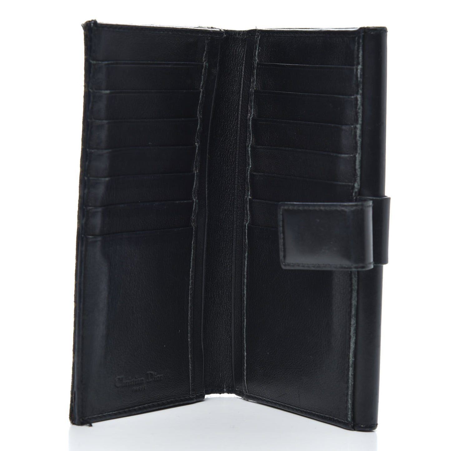 Monogram Street Chic Flap Wallet Black