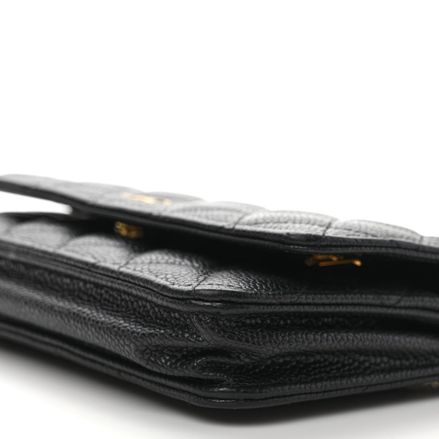 Chanel Caviar Quilted Wallet on Chain WOC Black 9 of 9