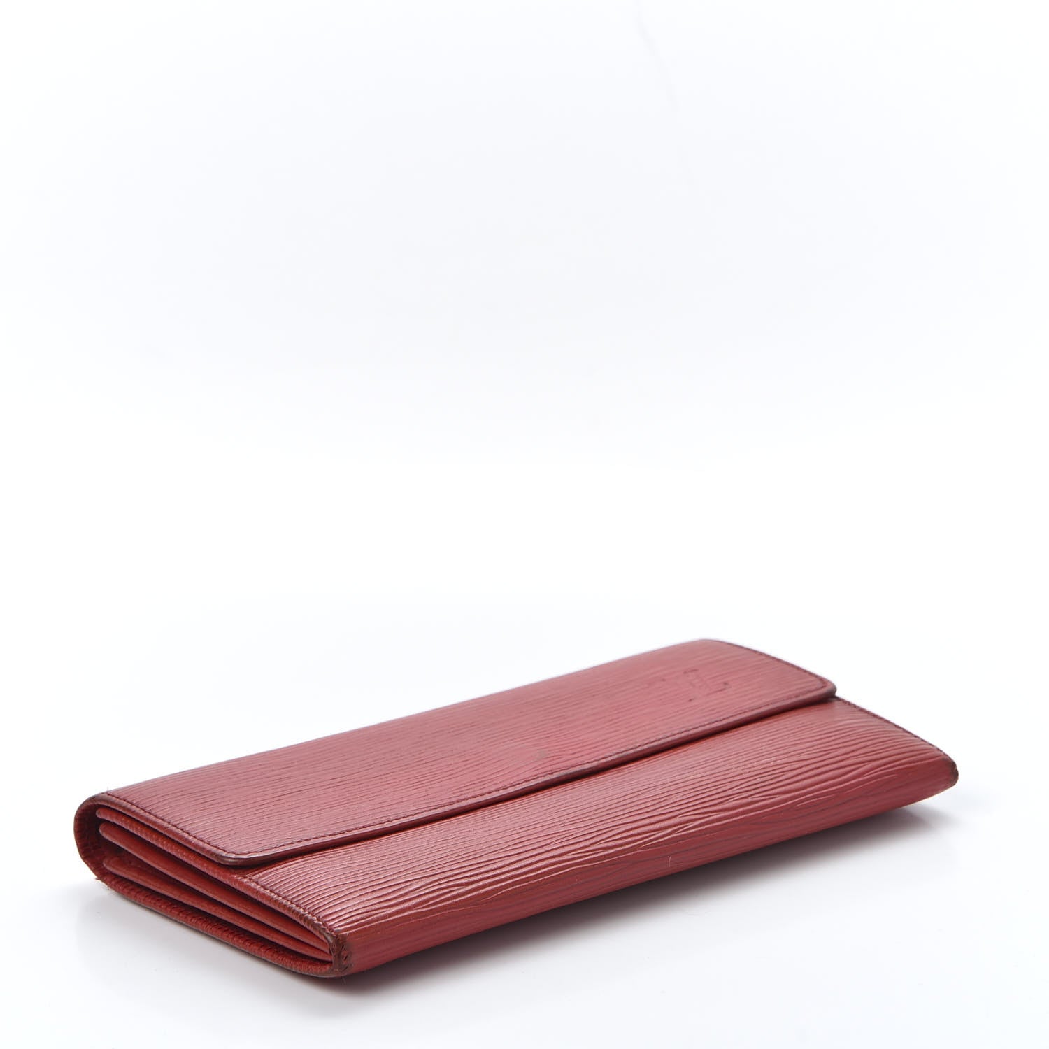 Louis Vuitton Epi Sarah Wallet Coquelicot 3 of 10