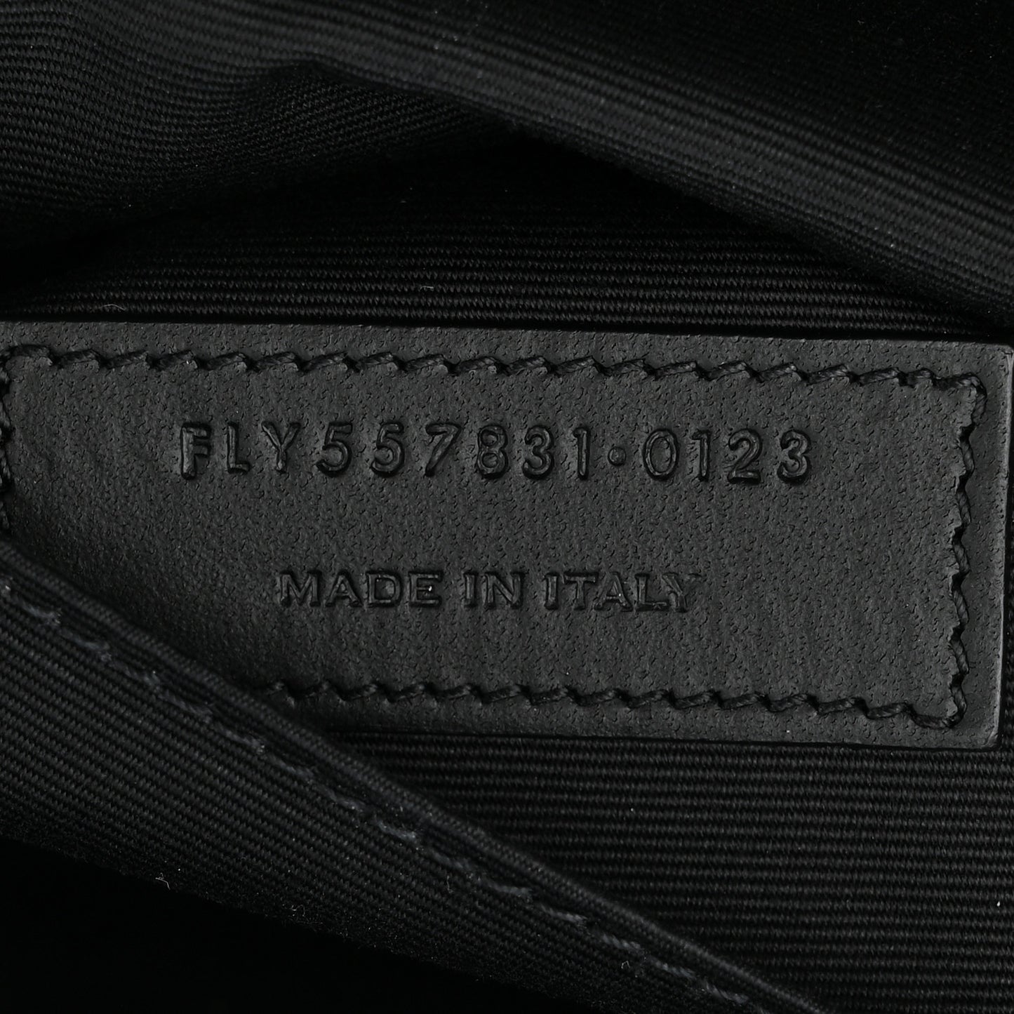 Canvas Classic Belt Bag Black